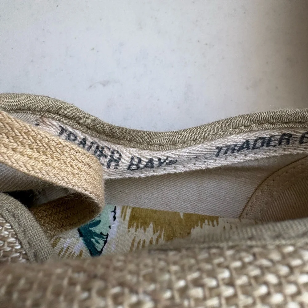 Trader Bay Men's Tan  Lace Up Slip On Shoes Size 8.5